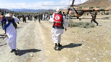 ​إيران ترسل طائرتي إسعافات أولية لمنكوبي الزلزال في أفغانستان
